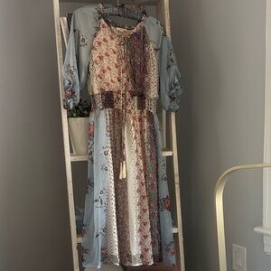 Floral Patchwork Women’s Dress
